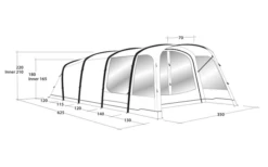 Outwell Avondale 5PA Tunnelzelt -Crespoy Geschaft 737546 4971980